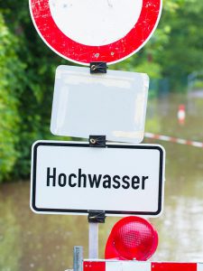 Wasserschaden-Hochwasser